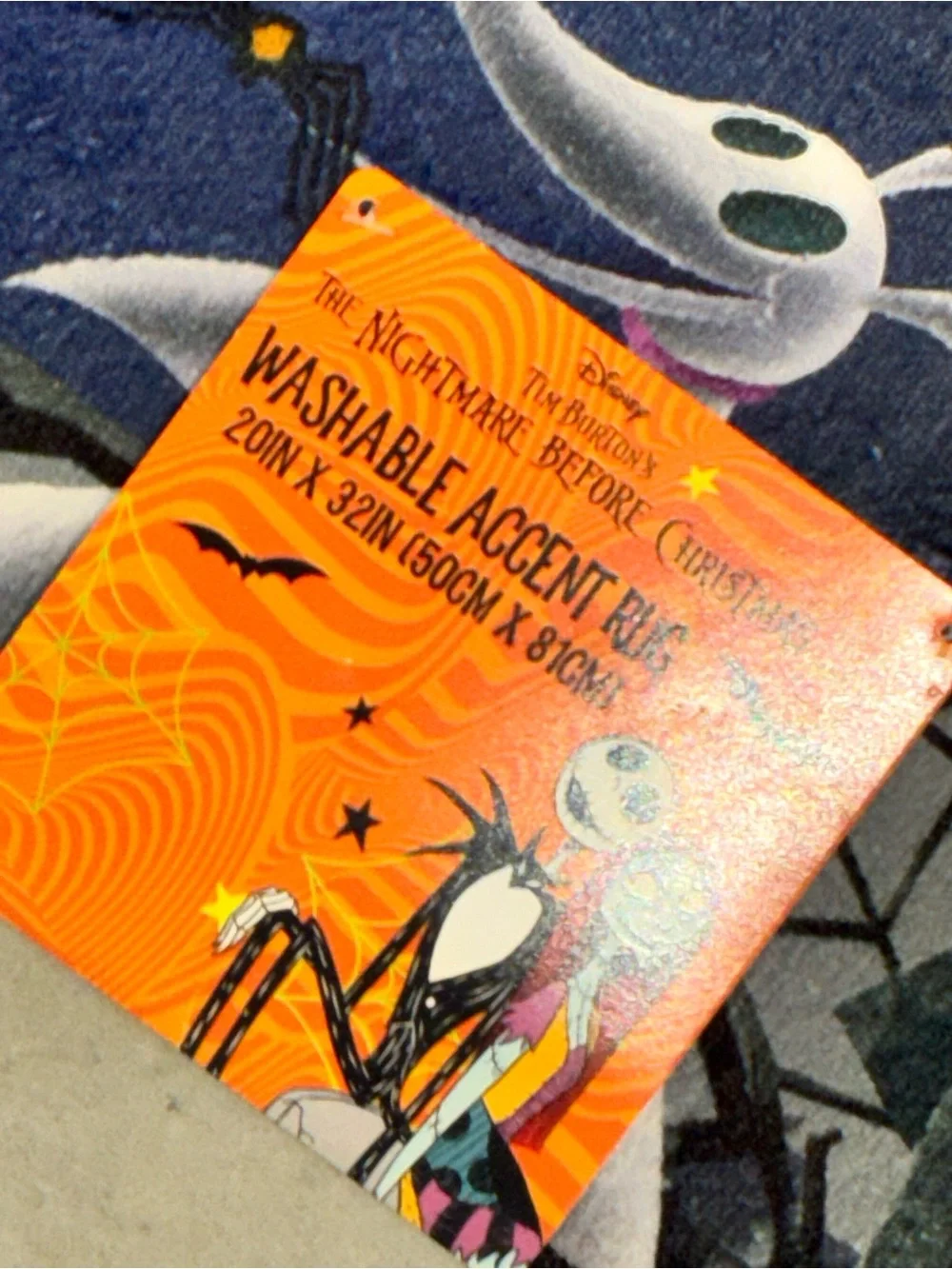 Nightmare before Christmas accent rug